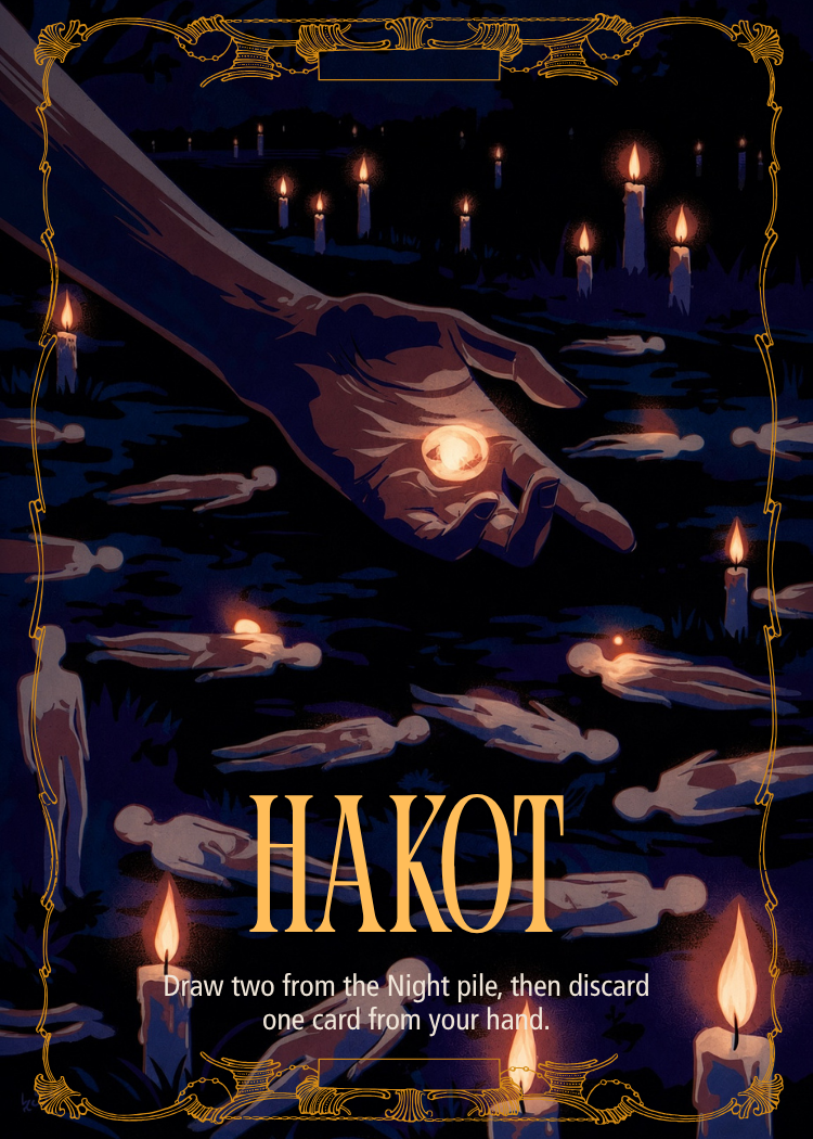 Hakot night card