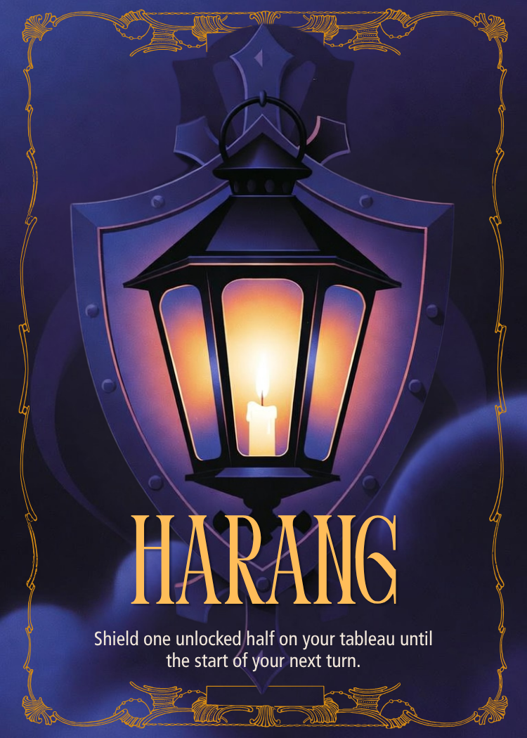 Harang night card