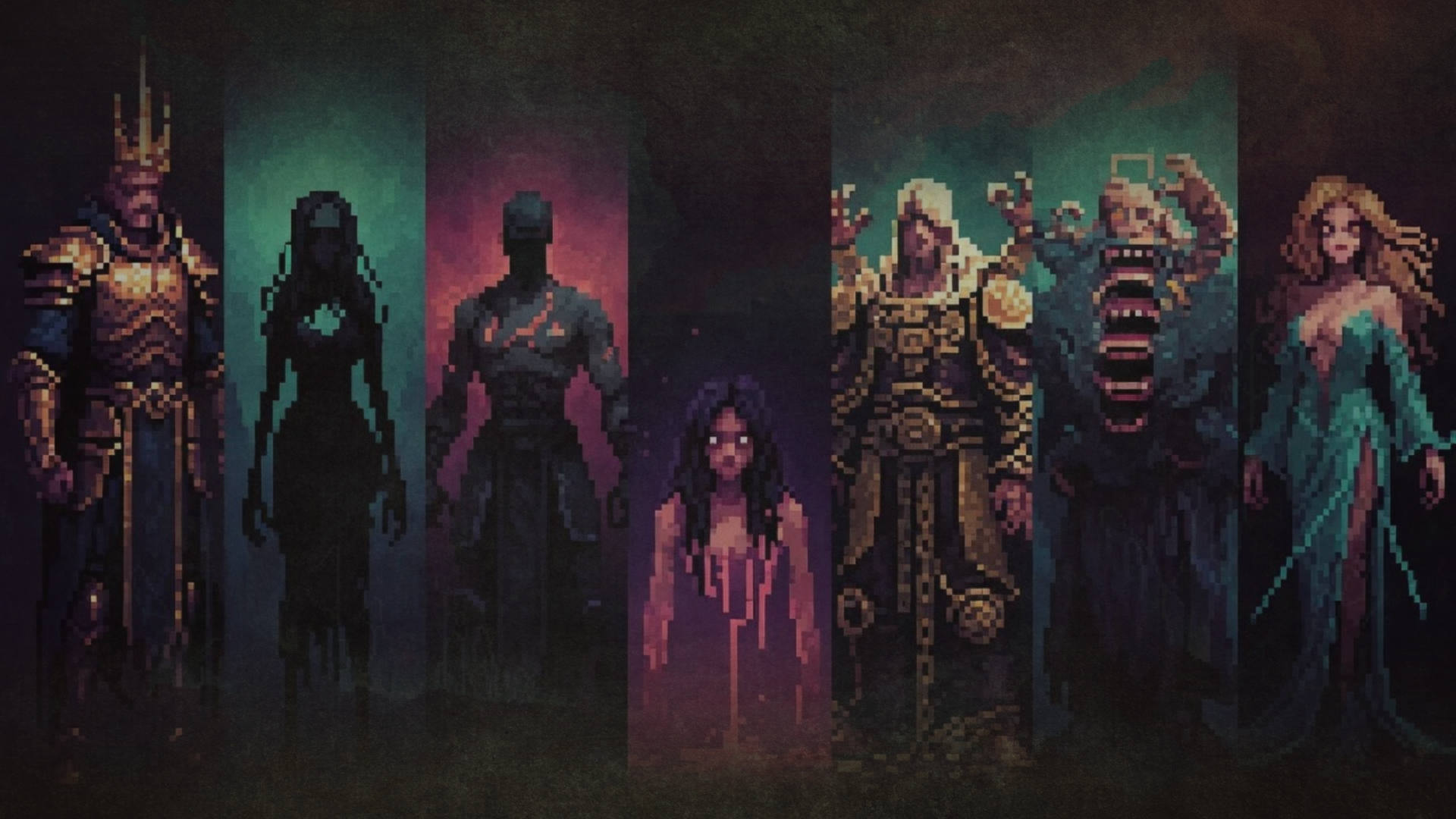 Seven deadly sin lords and ladies concept art