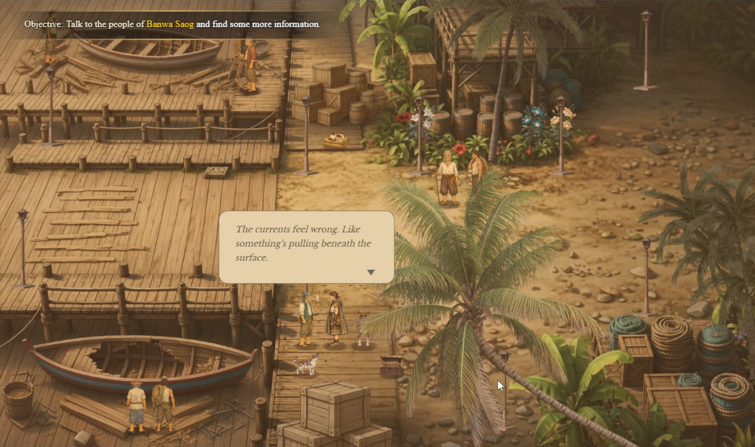 Diwa ng Bakunawa exploration screenshot of Banwa Saog